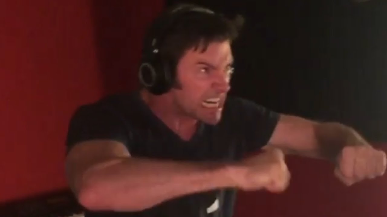 Hugh Jackman Doing ADR For Logan [Must See] - Movie Ties