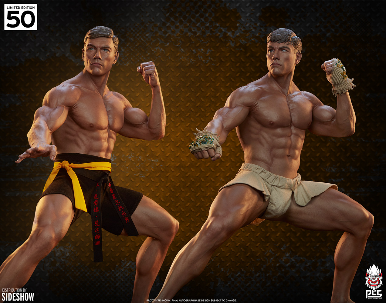 JeanClaude Van Damme Statues by Premium Collectibles Studio Movie Ties