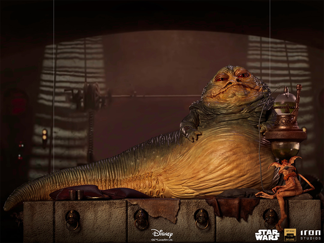 Star Wars: Return of the Jedi - Jabba the Hutt Statue by Iron Studios ...