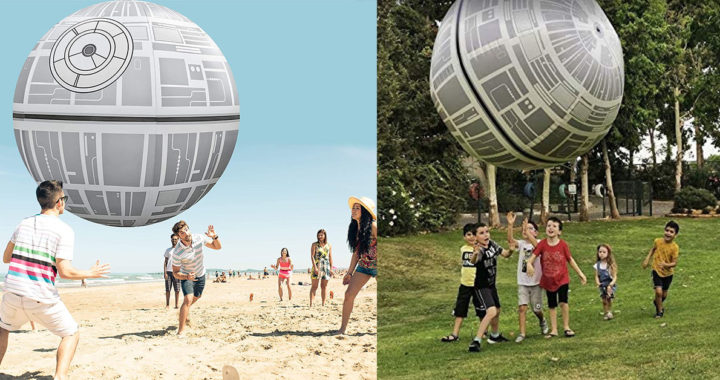 Witness the Impressive Firepower of this GIGANTIC Death Star Beach Ball ...