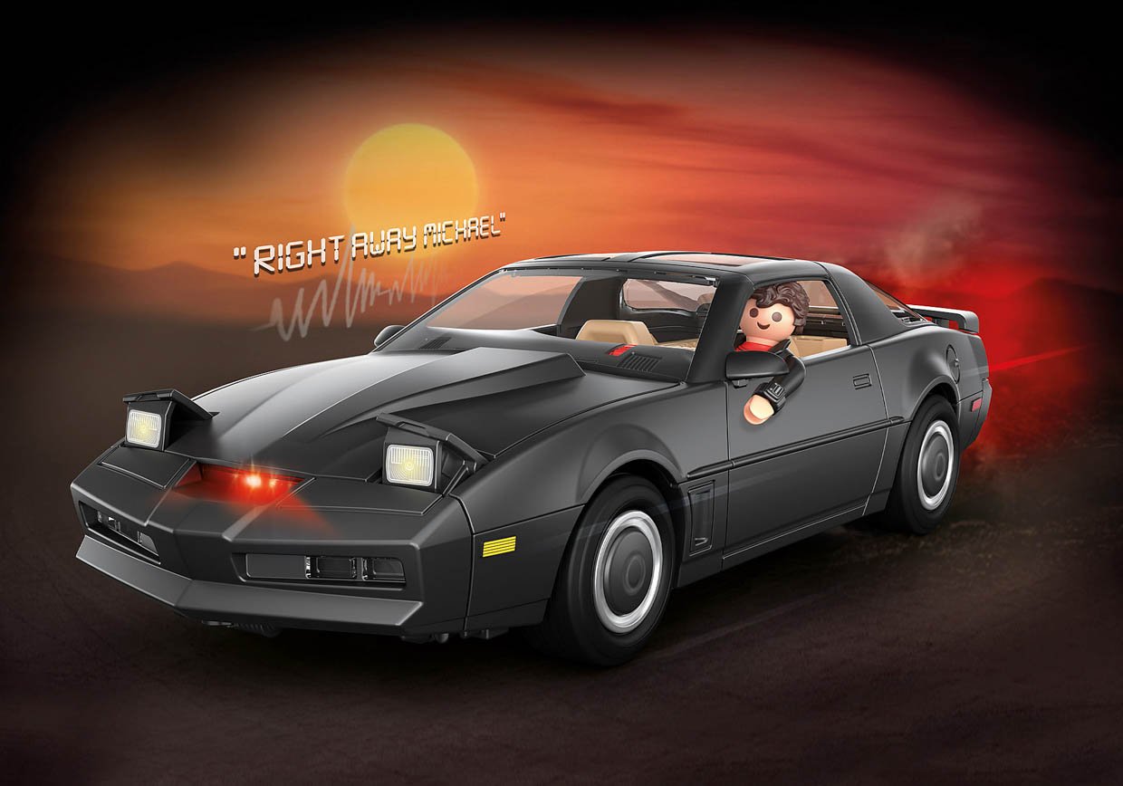 There’s Now a Playmobil K.I.T.T. from Knight Rider - Movie Ties