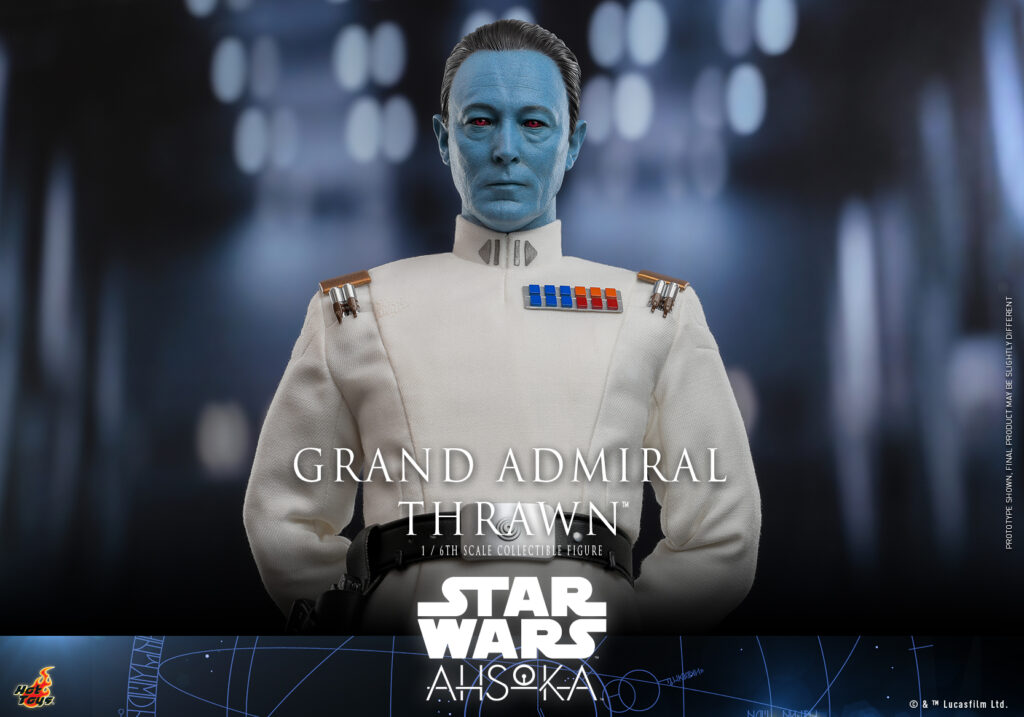 Star Wars: Ahsoka – Grand Admiral Thrawn Figure by Hot Toys