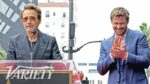Robert Downey Jr. Gives an ‘Avengers’ Roast to Chris Hemsworth at Walk of Fame Ceremony