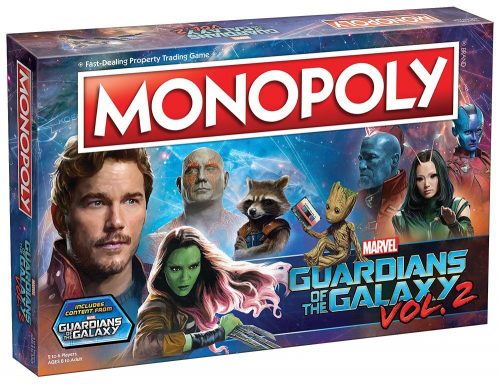 Guardians of the Galaxy Volume 2 Monopoly Game 71PWRTyY9L. SL1000 500x384 Guardians of the Galaxy Volume 2 Monopoly Game