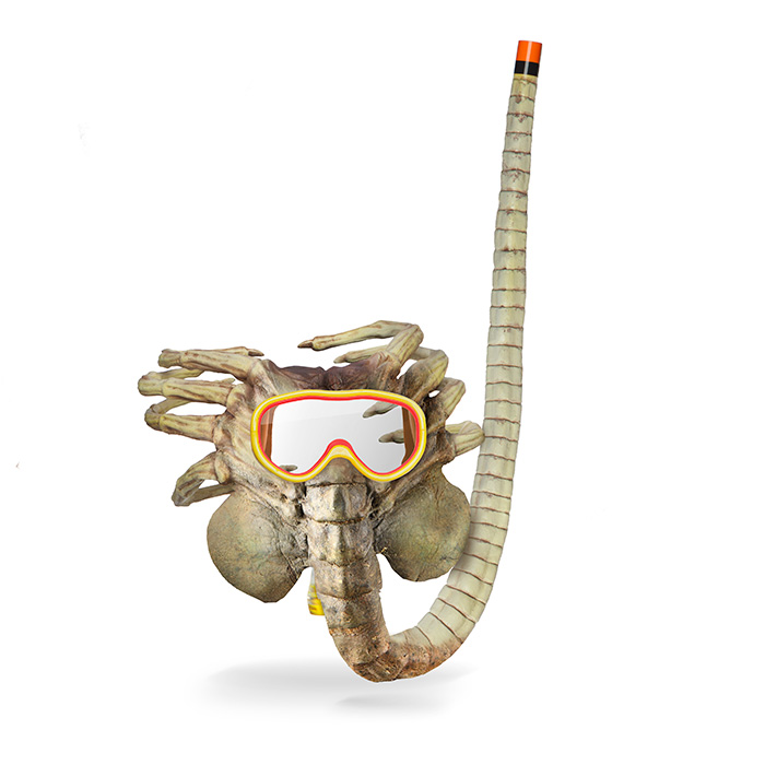 krvs facehugger snorkel Alien Facehugger Snorkel Mask