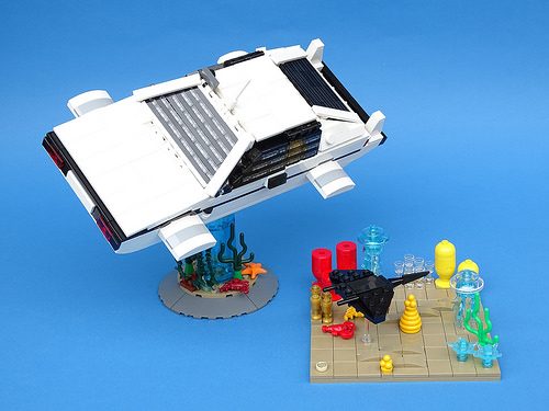 43863021990 5264c5e788 z 500x375 LEGO version of James Bonds submersible Lotus Esprit | The Brothers Brick