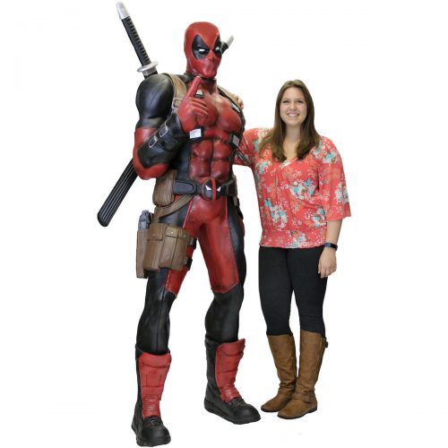 Deadpool Life Size Foam Replica Statue 500x500 Deadpool Life Size Foam Replica Statue